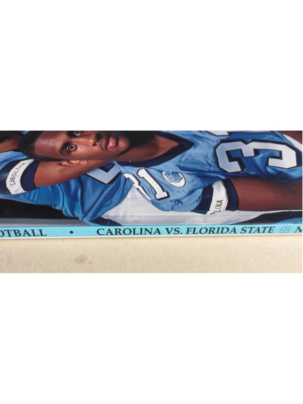 Nov 8 1997 Tar Hill Football Magazine, UNC Tar Heels, Carolina VS Florida State